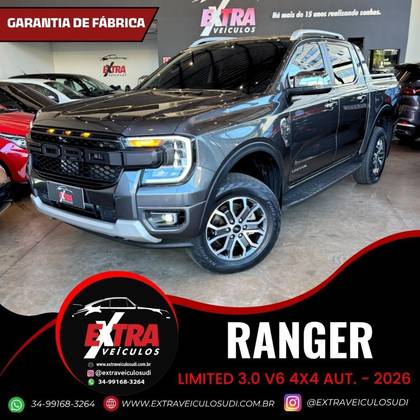 FORD RANGER 3.0 V6 TURBO DIESEL CD LIMITED 4X4 AUTOMÁTICO